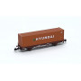 FR 46.807.11 Swedish container car "Hyundai" z