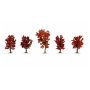 Autumn trees 5 pcs  - Noch 25625