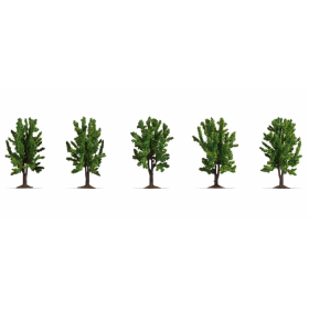 Deciduous trees 5 pcs  - Noch 25620