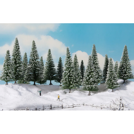 Snötäckta granar  - Noch 24682