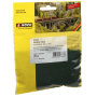 Structured flock, Dark green  - Noch 07333
