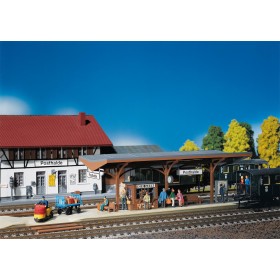 Faller 120189- Covered platform, scale 1:87 Faller 120189- Covered platform, scale 1:87