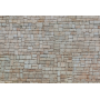 3D cartdboard sheet, limestone wall  -Noch 56642 scale 1:87