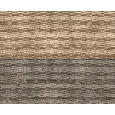 3D Strukturpapper, takpannor -Noch 56971 skala 1:160