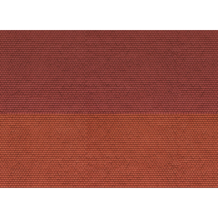 3D Cardboard sheet, plain tiles -Noch 56970 scale 1:160