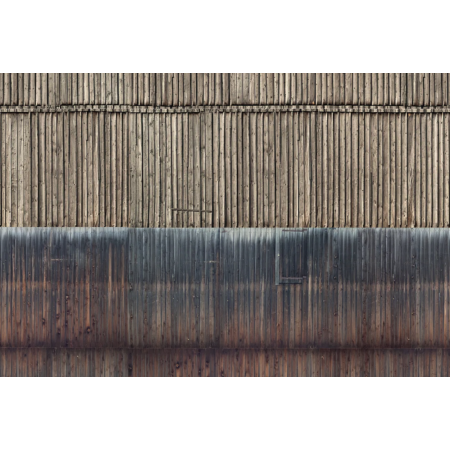 3D cartdboard sheet, timber wall  -Noch 56964 scale 1:87