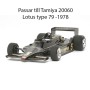 Tamiya 12635, Fotoetsade metalldelar till LOTUS Type 79 -1978, skala 1/20