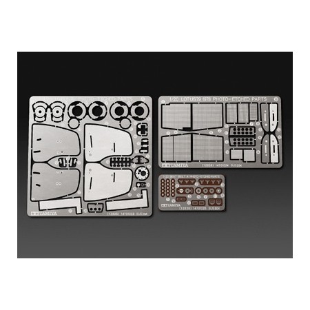 Tamiya 12635, Fotoetsade metalldelar till LOTUS Type 79 -1978, skala 1/20