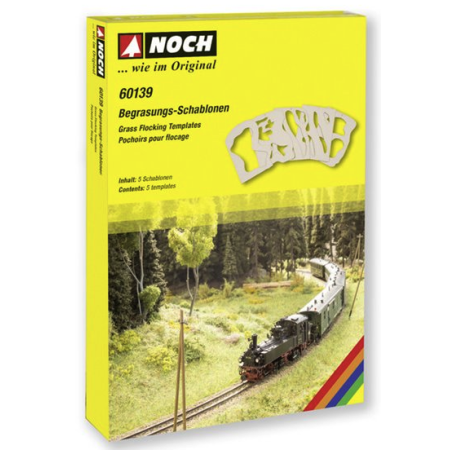 Grass flocking templates - Noch 60139