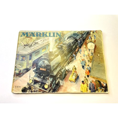 Märklin Katalog 1953 - Svenska -Begagnad skick: 4 Id: 18492 -H0 (1:87)