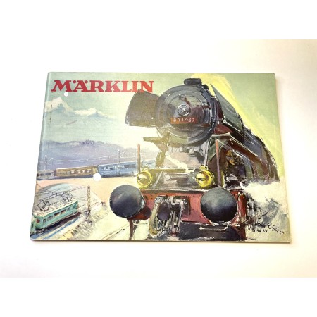 Märklin Katalog 1954 - Svenska -Second hand, condition: 3 Id: 18493 -H0 (1:87)