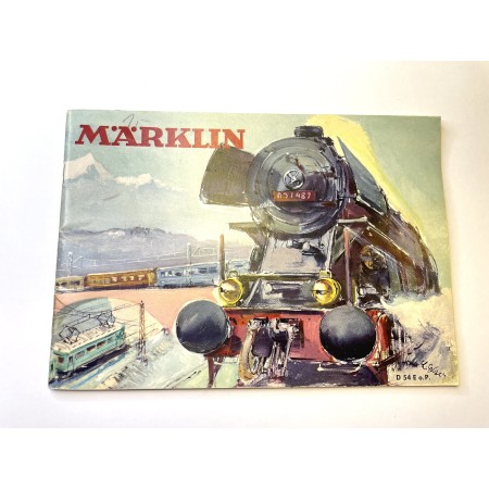 Märklin Katalog 1954 - Engelska -Second hand, condition: 2 Id: 18495 -H0 (1:87)