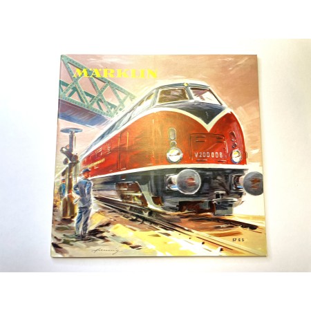 Märklin Katalog 1957 - Engelska -Second hand, condition: 2 Id: 18499 -H0 (1:87)