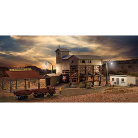 Gravel plant - Kibri 36603 scale 1:220 Gravel plant - Kibri 36603 scale 1:220