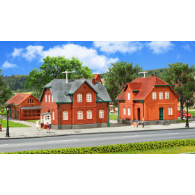 Arbetsbostader + annex - Kibri 36784 skala 1:220 (z) Arbetsbostader + annex - Kibri 36784 skala 1:220 (z)