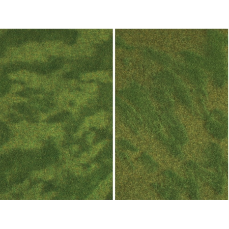 Grass mat (Heath), 25x25 cm, 2pcs -Noch 07473