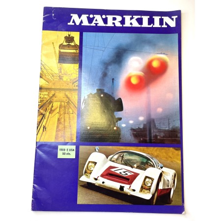 Märklin Katalog 1969 - Engelska -Begagnad skick: 3 Id: 18528 -H0 (1:87)