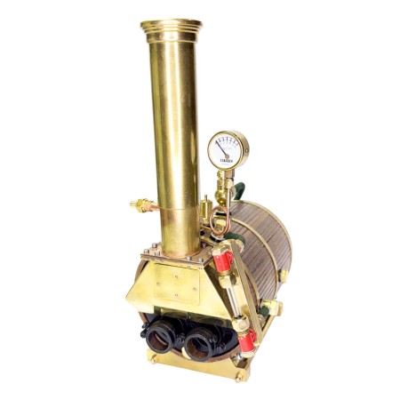 Njord, Gas fired steam boiler. Ready to run