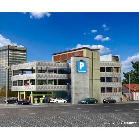 Parkeringshus - Vollmer 43804 skala 1:87