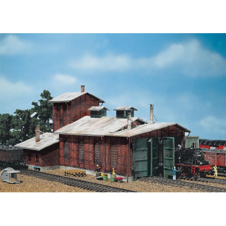 Faller 120161 - Locomotive shed, 2 stalls, scale 1:87