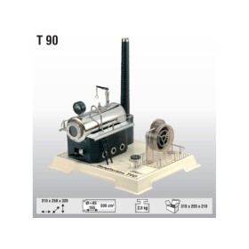 Wilesco T90 Steam turbine plant