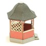 Joswood Hexagonal red gazebo