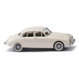 Jaguar Mk II, Pärlvit - Wiking (H0)