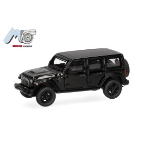 Jeep Wrangler, Svart - Micro City (H0)