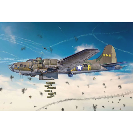 Italeri 1487, B-17F Flying Fortress, skala 1:72