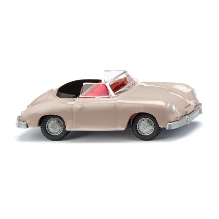 Porsche 356 Cabriolet, Beige  - Wiking (H0)