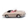 Porsche 356 Cabriolet, Beige  - Wiking (H0)