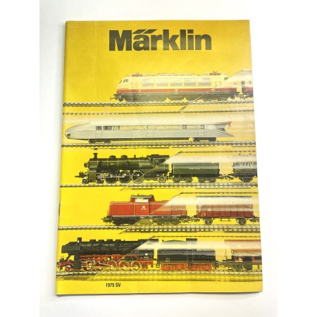 Märklin Katalog 1975 - Svenska -Second hand, condition: 2 Id: 18553 -H0 (1:87)