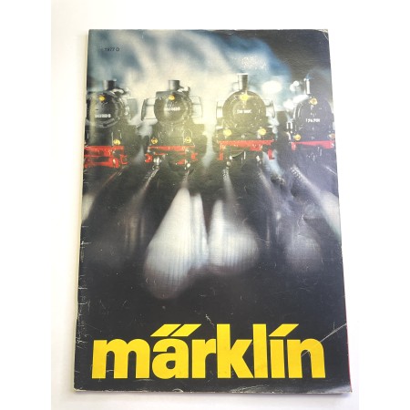 Märklin Katalog 1977 - Tyska -Second hand, condition: 3 Id: 18557 -H0 (1:87)
