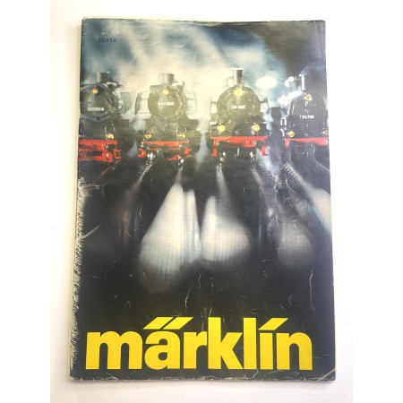 Märklin Katalog 1977 - Danska -Begagnad skick: 4 Id: 18558 -H0 (1:87)