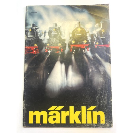 Märklin Katalog 1977 - Svenska -Second hand, condition: 3 Id: 18559 -H0 (1:87)
