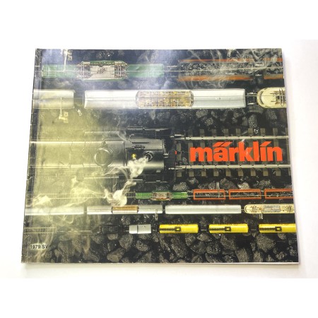 Märklin Katalog 1979 - Svenska -Begagnad skick: 3 Id: 18561 -H0 (1:87)