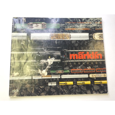 Märklin Katalog 1979 - Tyska -Second hand, condition: 3 Id: 18562 -H0 (1:87)