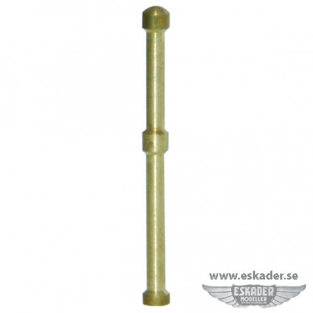Stanchions, round with 2 balls (NO HOLES)