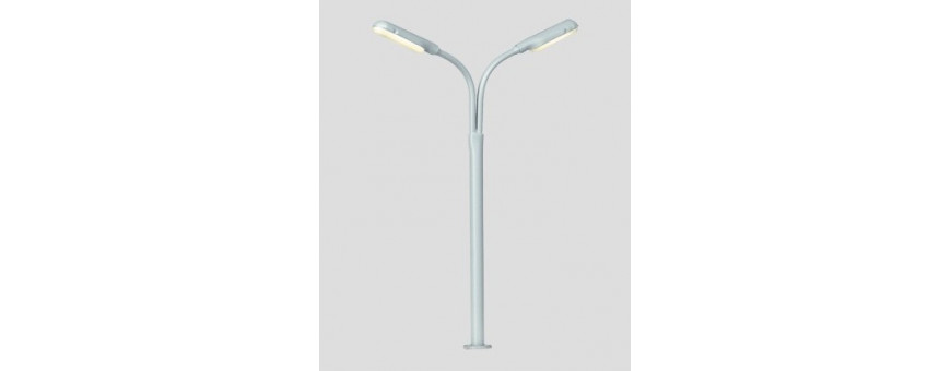 Park, street, station lights etc.